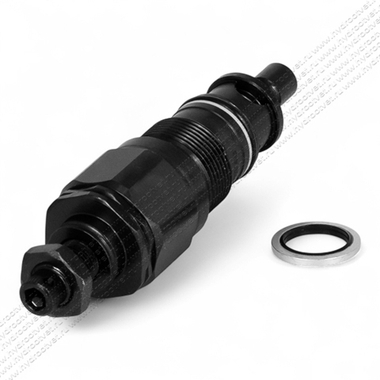 DBDS6K1X/200 - Предохранительный клапан прямого управления Ду6, давление регулировки до 200 бар, тип монтажа - встраиваемый, элемент регулировки S = винт