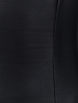 Платье макси из премиальной экокожи