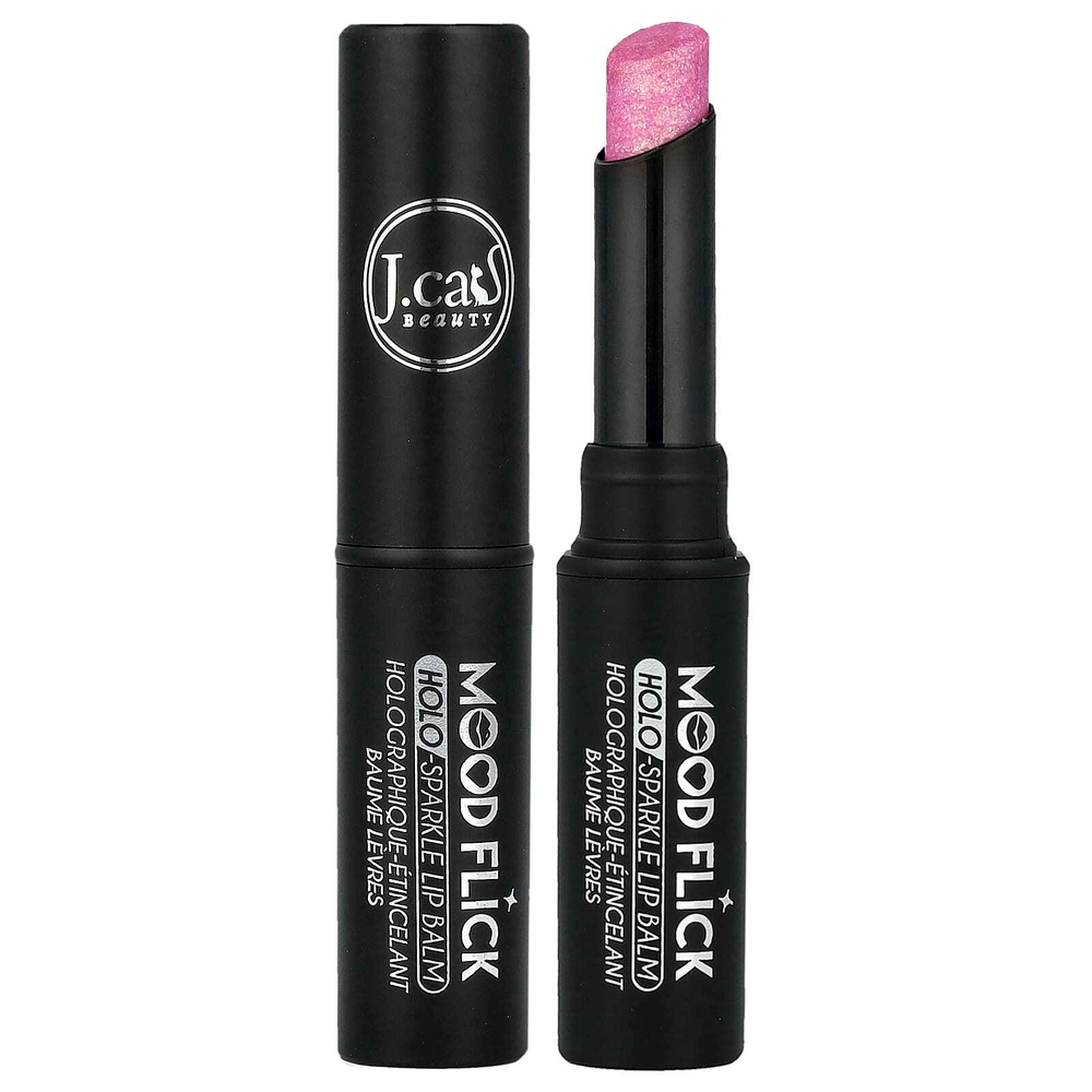 J.Cat Beauty, Mood Flique, бальзам для губ с голографическим сиянием, MLB102, Out of Retrotroph, 2 г (0,07 унции)