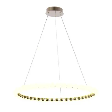 Подвесная люстра 52W 4000K 4590-8P белый/серебристый Helmet Favourite