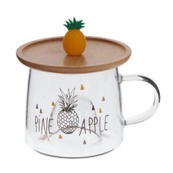 GAEM Кружка с крышкой, 300 мл, L11 W9,5 H8 см, 4в.