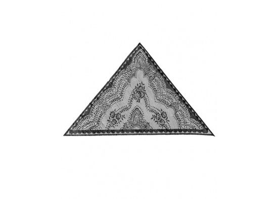 Косынка с оплавленным краем 120х60