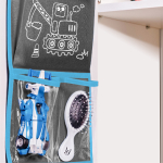 Кармашки для детского сада на резинке. Экскаватор