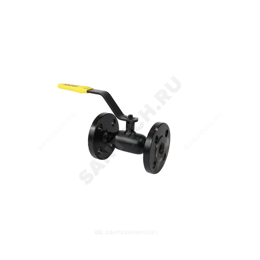 Кран шаровой сталь 09Г2С 11с10фт Ду 150 Ру16 фл L=348мм BROEN КШТ 60.003.150.А.16