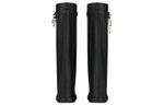 Givenchy Shark Lock Leather Knee high Boots Women"s Black