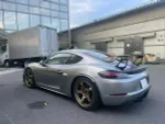 Карбоновый спойлер в стиле GT4 для Porsche Cayman/Boxster 718 982 Порше
