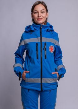 Куртка демисезонная женская Скорая помощь MedicLine SOFTSHELL