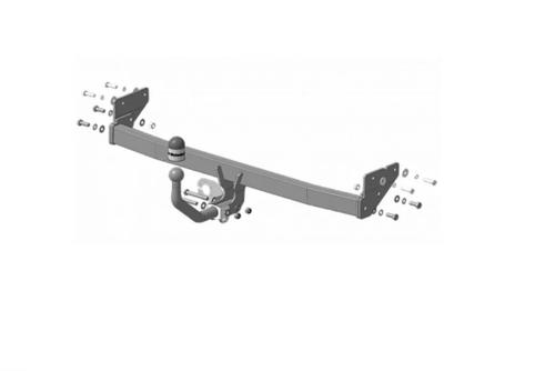 Фаркоп Motodor для Hyundai Creta c 2016-2022, Solaris HC 2024- (оцинкованный шар)(паспорт и сертификат в комплекте)(без электрики) 90906-A