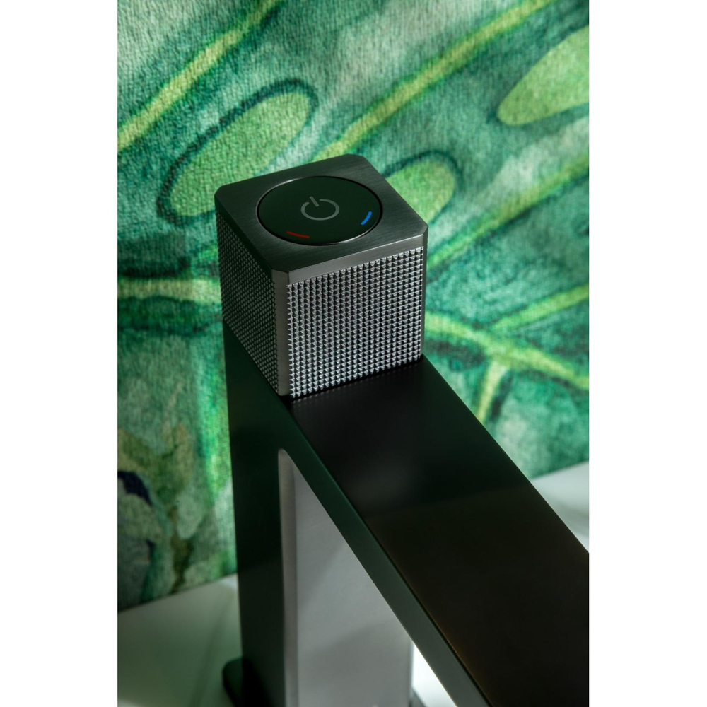 Смеситель автоматический для раковины Boheme Quad 159-GM Gun Metal