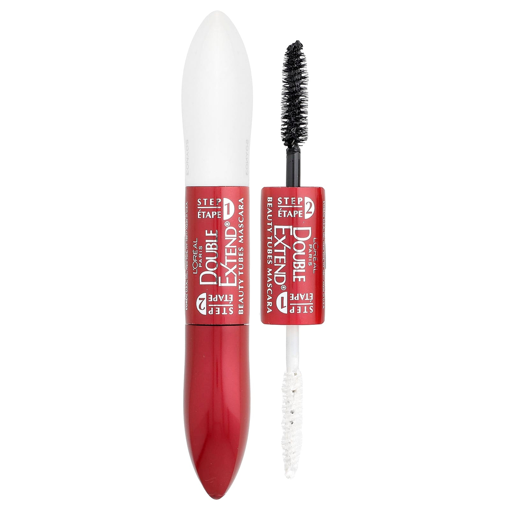 L'Oréal, тушь для ресниц Double Extension® Beauty Tubes®, оттенок 570 черный, 5,2 мл (0,17 жидк. унции)