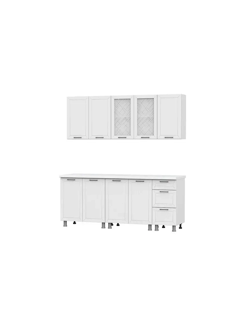 Кухонный гарнитур 200 модульный без столешницы