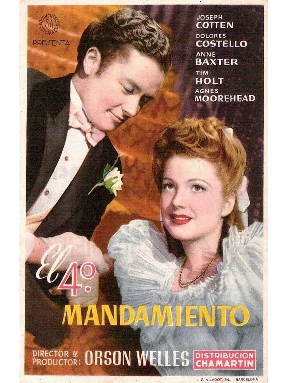 Великолепие Амберсонов (1942) (DVD-R), Русский язык.