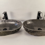 Раковина из речного камня ПАРА! RS-65544 65*33*15 0866