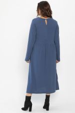 Платье трикотажное Твоя осень (синее) П14443-25М LT Collection