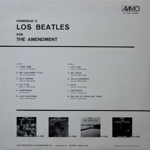 The Amendment / Homenaje A Los Beatles (LP)