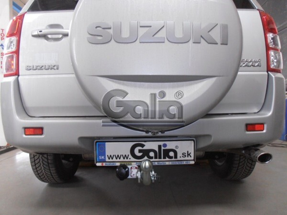 Фаркоп оцинкованный Galia S097A для Suzuki Grand Vitara 5 дверная 2005-2016(паспорт и сертификат в комплекте)(без электрики)