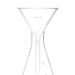 Воронка стеклянная конусная, 100 мм