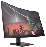 МОНИТОР 31.5" HP OMEN 32C, BLACK,VA,2560X1440@165GHZ,300КД/М2,4000:1,H/V:178,1MS,2ХHDMI,DP