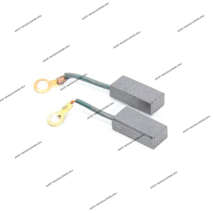 Электроугольная щетка 6х9.5х20 Поводок, клемма, флажок, отверстие 3,5мм подходит для ДИОЛД дп 1,85