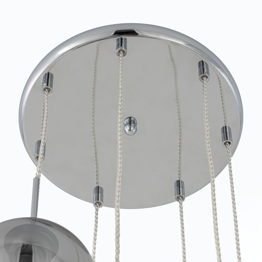 Citilux Томми CL102070 Люстра каскадная с дымчатыми шарами