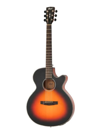 Cort SFX-E-3TSS SFX Series - электро-акустическая гитара, с вырезом, Санберст