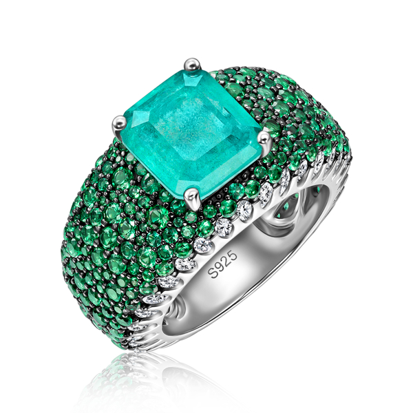 Кольцо россыпь