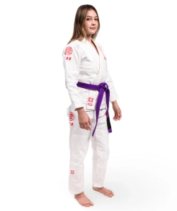 Кимоно женское Tatami LADIES PRO SERIES - WHITE & WILD ROSE