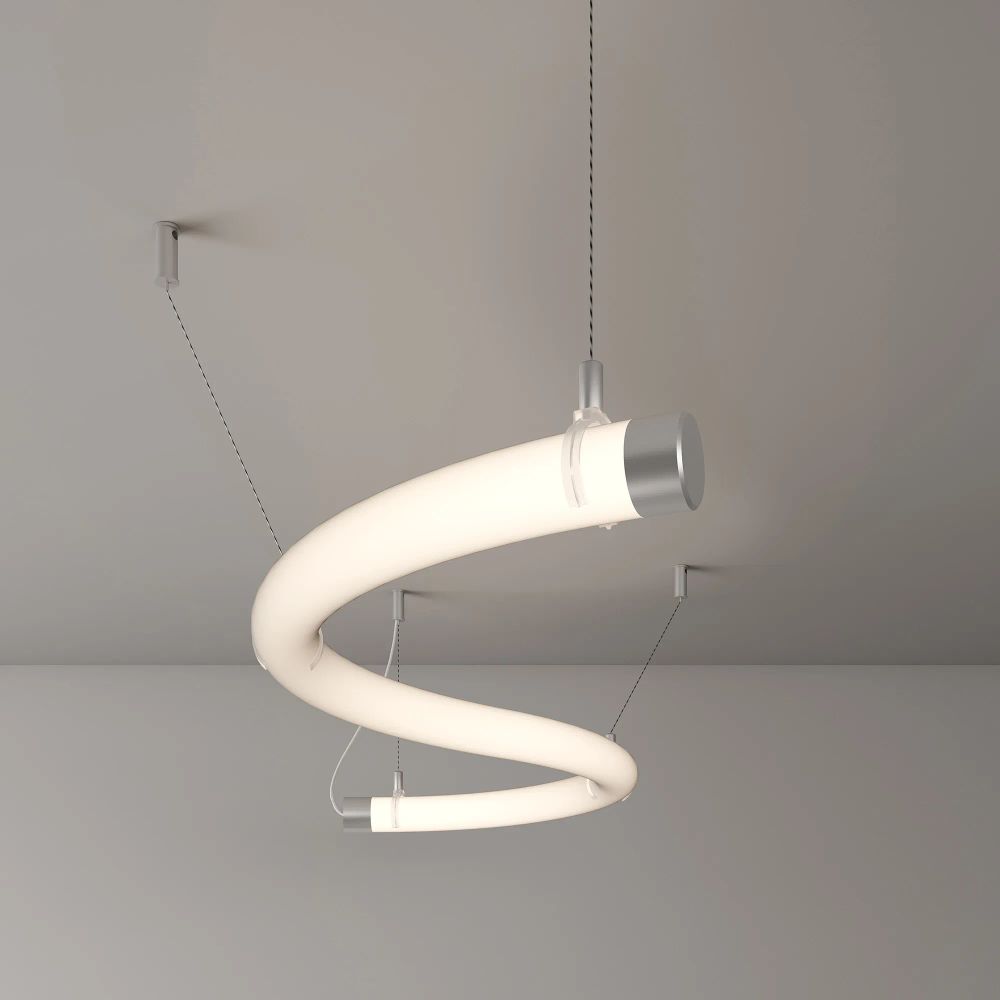 Силиконовый профиль WPH-FLEX-D40-360deg-S10-5m WHITE (Arlight, Силикон) 045869