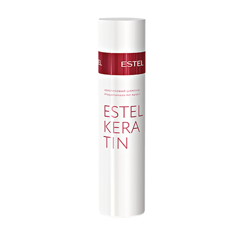 Кератиновый шампунь для волос Estel Keratin, 250 мл.