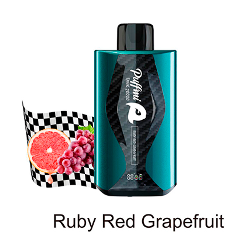 Puffmi 20000 Ruby red grapefruit - Красный грейпфрут купить в Москве с доставкой по России
