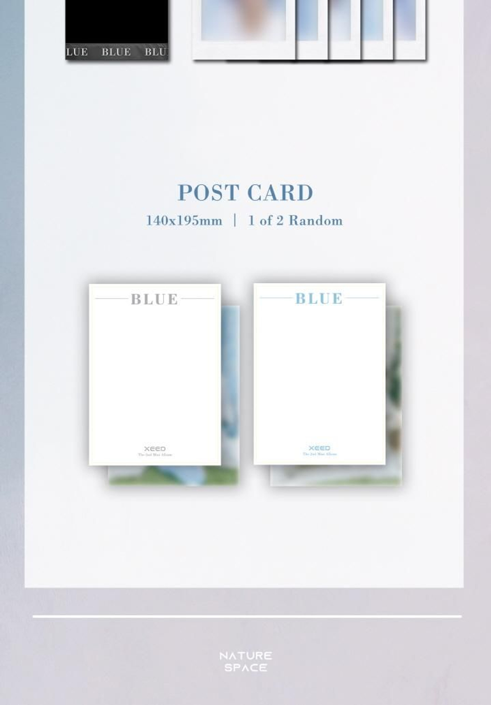 Альбом XEED - BLUE 2nd Mini Album