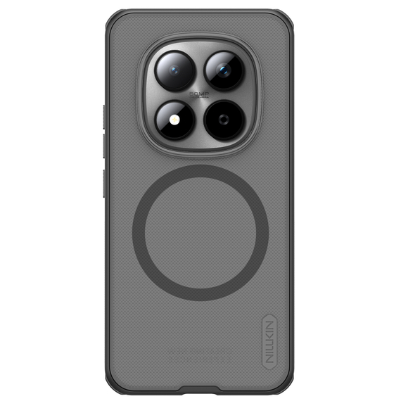 Чехол прозрачный с круглым магнитом для Xiaomi Redmi Note 15 Pro 5G, серия Super Frosted Shield Pro Magnetic (Clear version) от Nillkin
