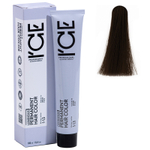 5.17 крем-краска ICE Permanent светло-каштановый пепельно-шоколадный - 100 мл.