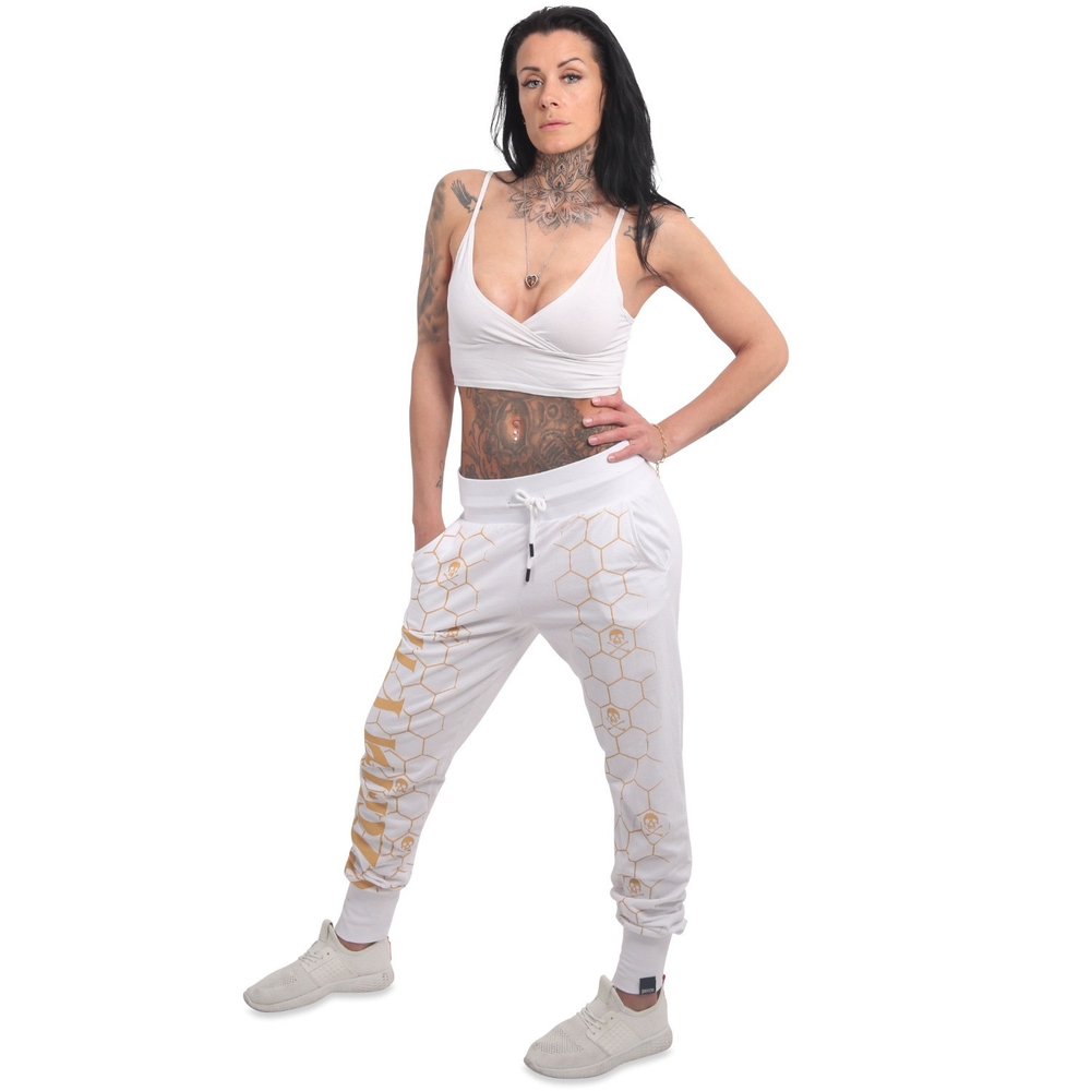 Штаны YAKUZA Honeycomb Joggers White