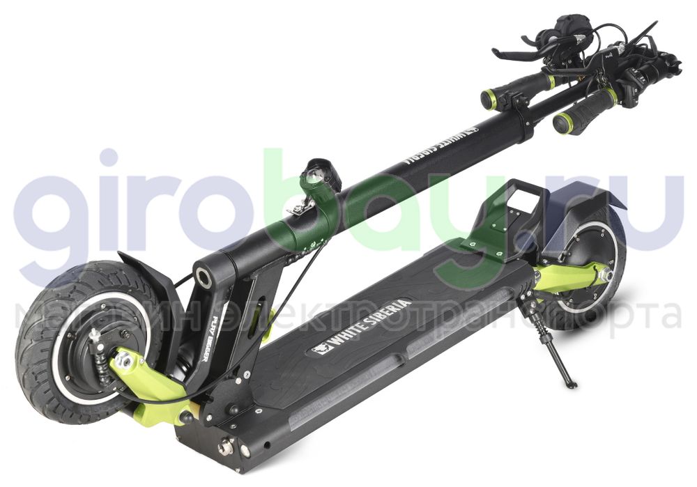 Электросамокат WHITE SIBERIA SPUTNIK 2000W Elka Green (Зеленый) фото 10 фото №12