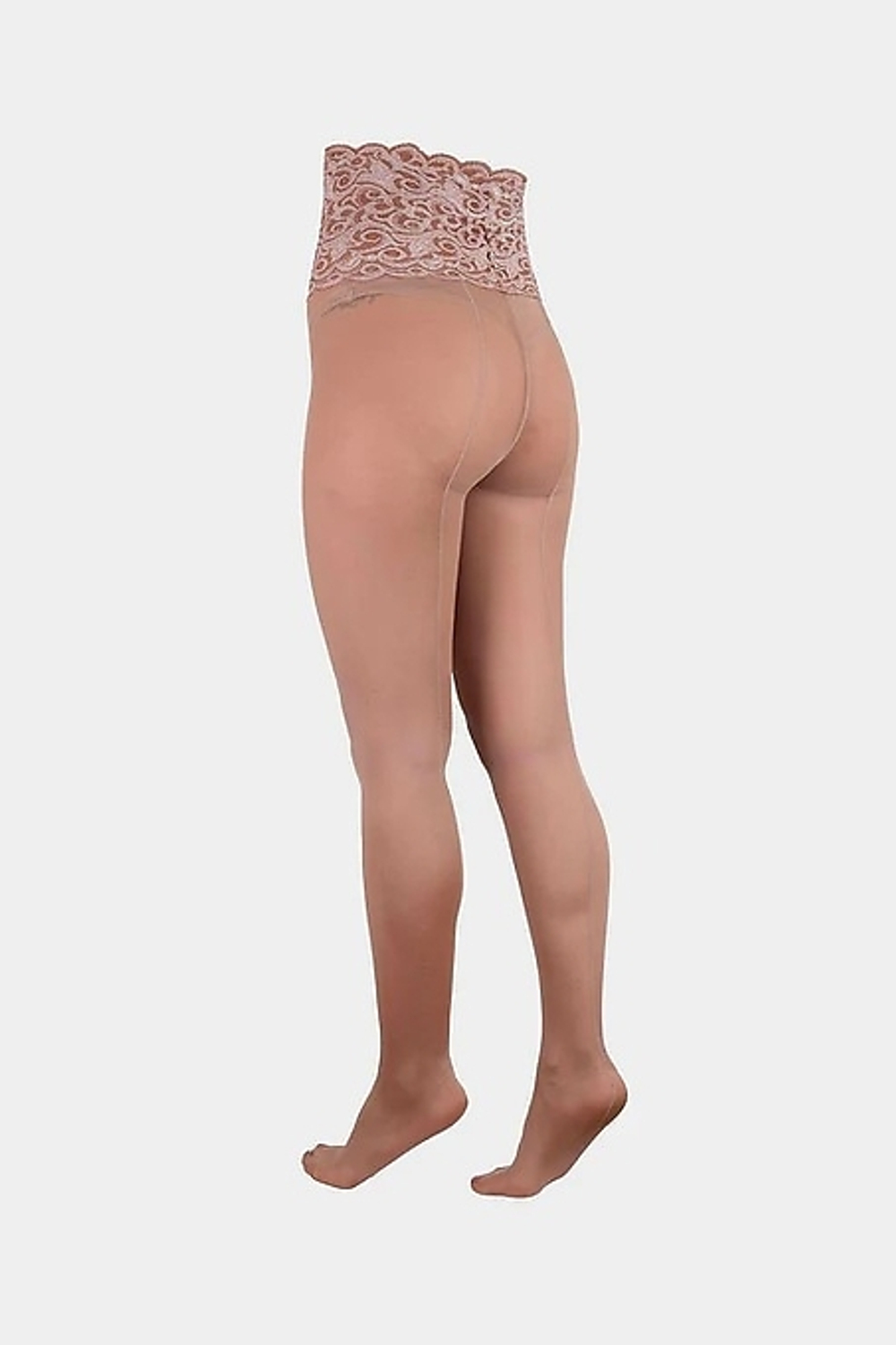 Колготки женские бежевый