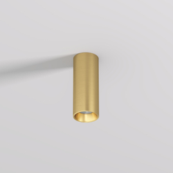 DK2615-SB Накладной светильник SHINE TUBE со светодиодом, D45*H115, IP20, 3000К, 7W, RA?90, сатинированная латунь, алюминий