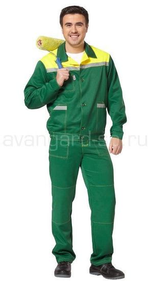 Костюм "Легион" брюки (зеленый/желтый)