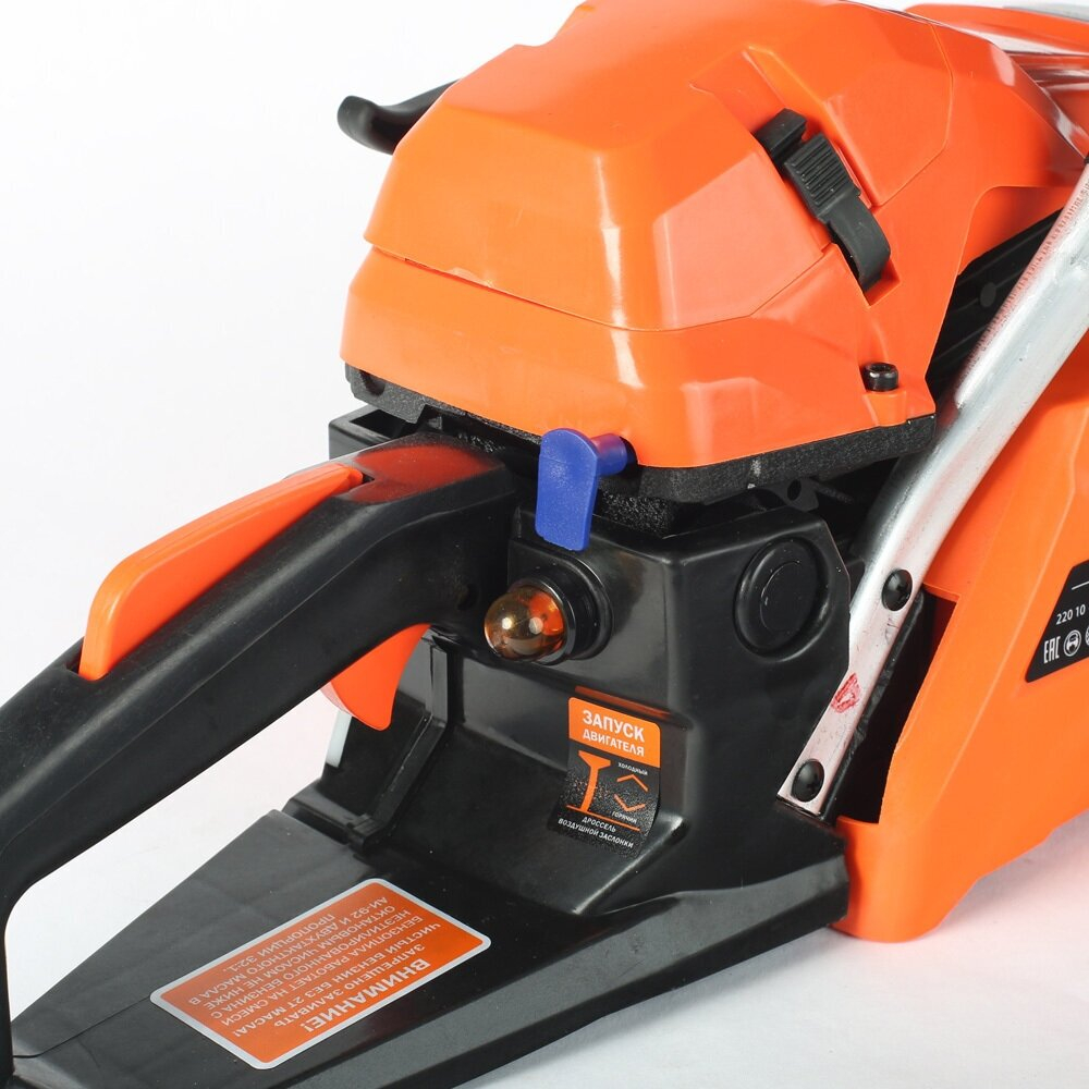 Бензиновая пила PATRIOT PT 445, 2.9 л.с, шина 40см, легкий пуск