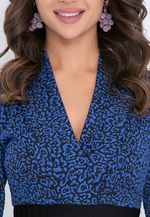 ПЛАТЬЕ РАВЕННА (ЖАККАРД БЛУ) Bellovera (Акция)