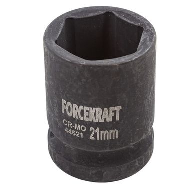 Головка ударная 21мм (6гр.),1/2'' FORCEKRAFT FK-44521