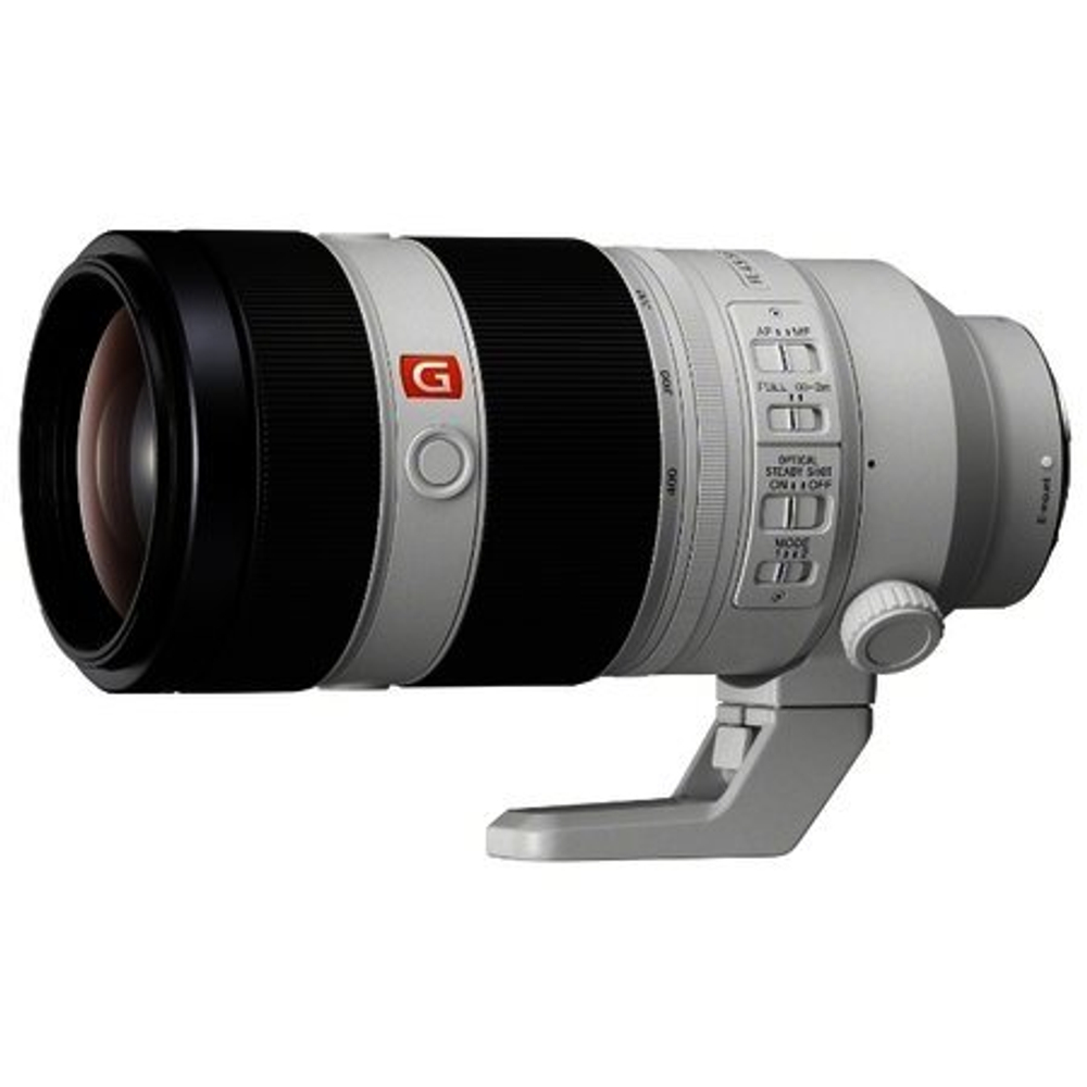 Объектив Sony FE 100-400mm F4.5–5.6 GM OSS (SEL100400GM), белый