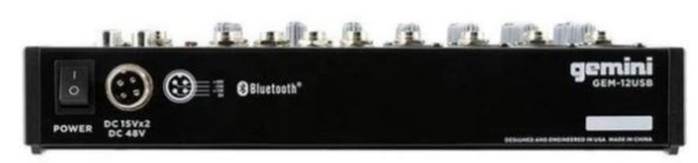 Микшер  Gemini GEM-12USB