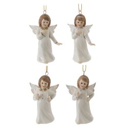 GAEM Украшение новогоднее "Ангел", L5 W5,5 H9,5 см, 4в.