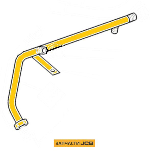 Трубка гидравлическая JCB 335/03706