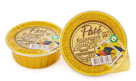 Паштет "Pate Испанский" 100г. Слоним