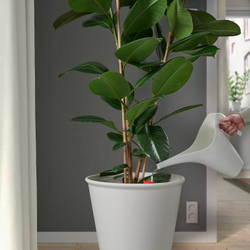 IKEA PS FEJÖ Самополивающийся цветочный горшок, белый, 32 см