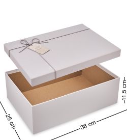 WF-184-B Набор коробок из 3 шт, серый