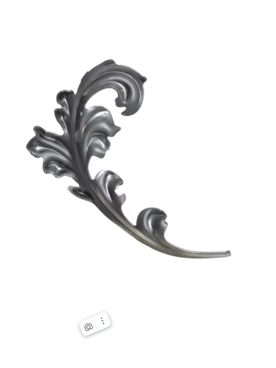 Кованый лист 142х83 левый