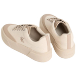 CALVIN KLEIN Sienna Low top Canvas Shoes 4cm Women"s Beige